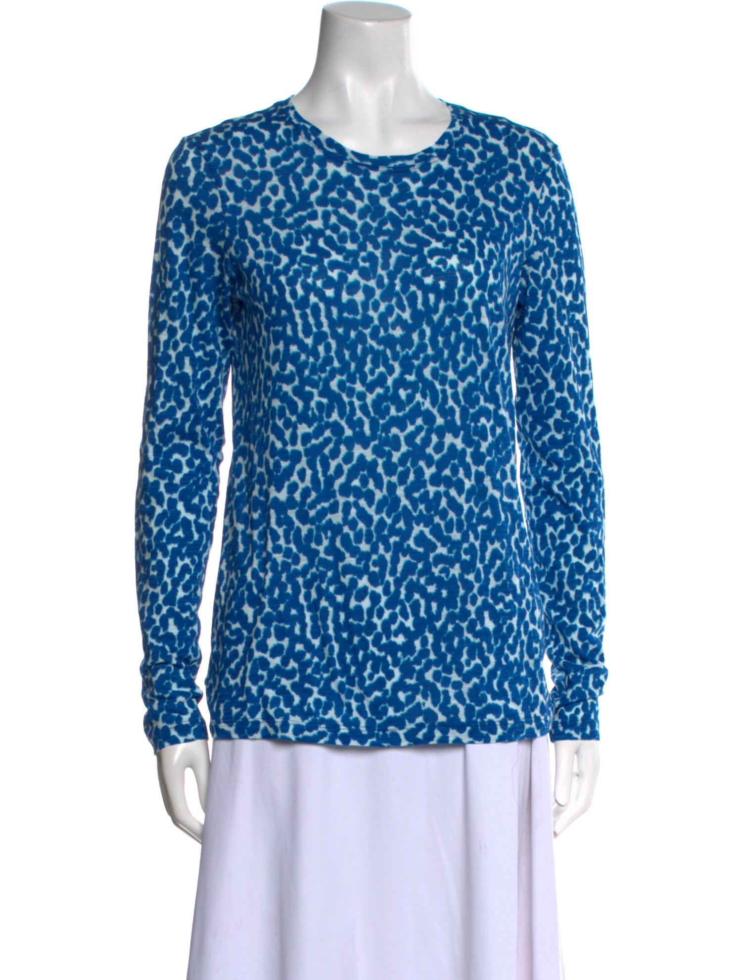 Proenza Schouler Animal Print Crew Neck Top w/ Tags