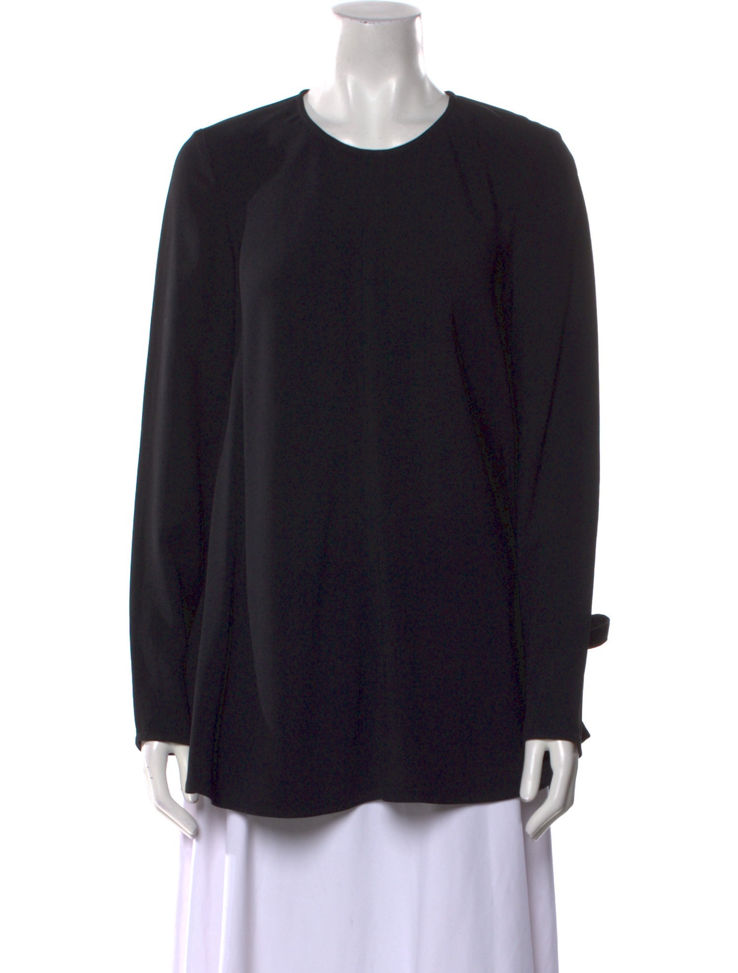Proenza Schouler Crew Neck Long Sleeve Blouse