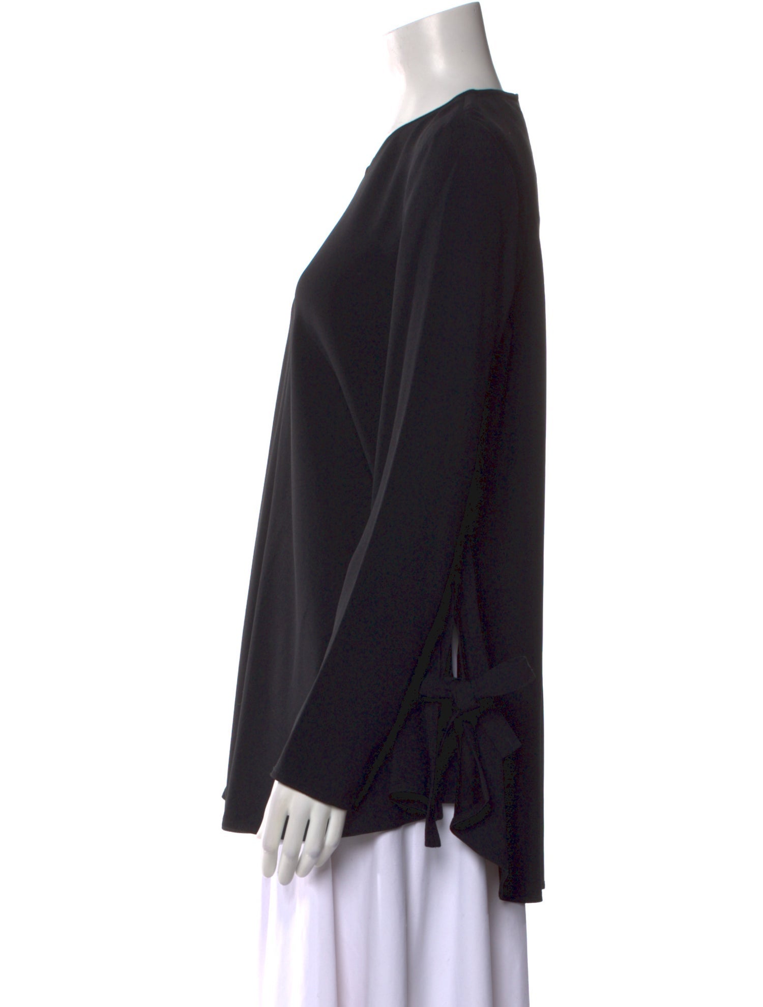 Proenza Schouler Crew Neck Long Sleeve Blouse