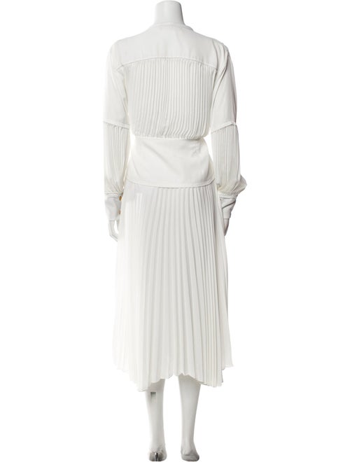 Proenza Schouler Mock Neck Long Dress