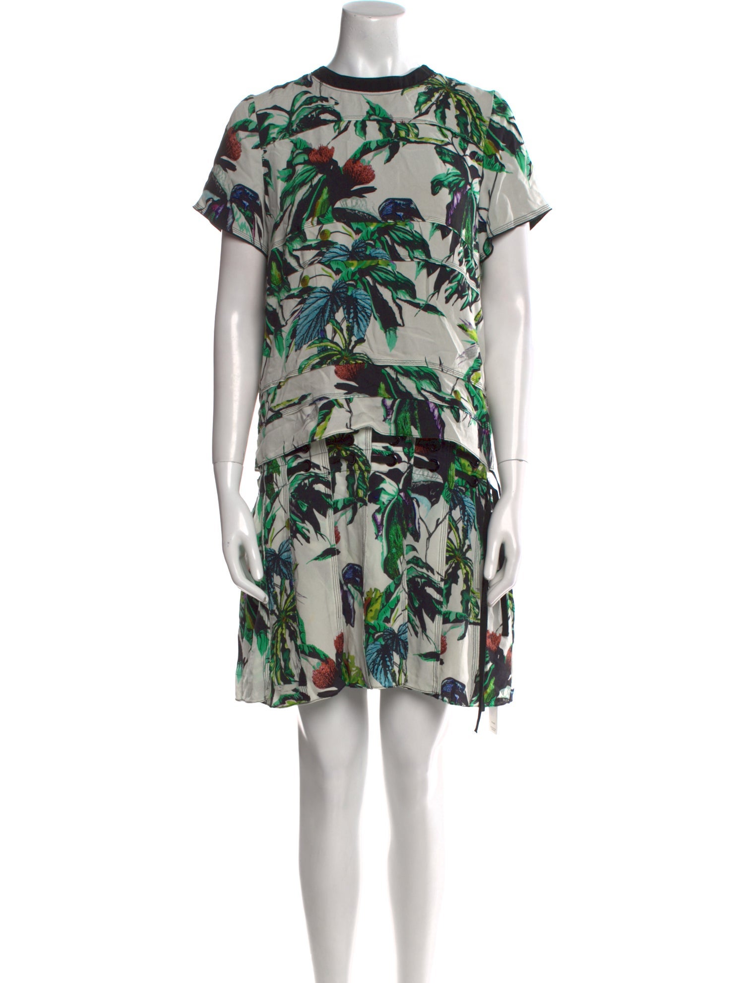 Proenza Schouler Silk Mini Dress