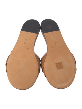 Proenza Schouler Leather Slides