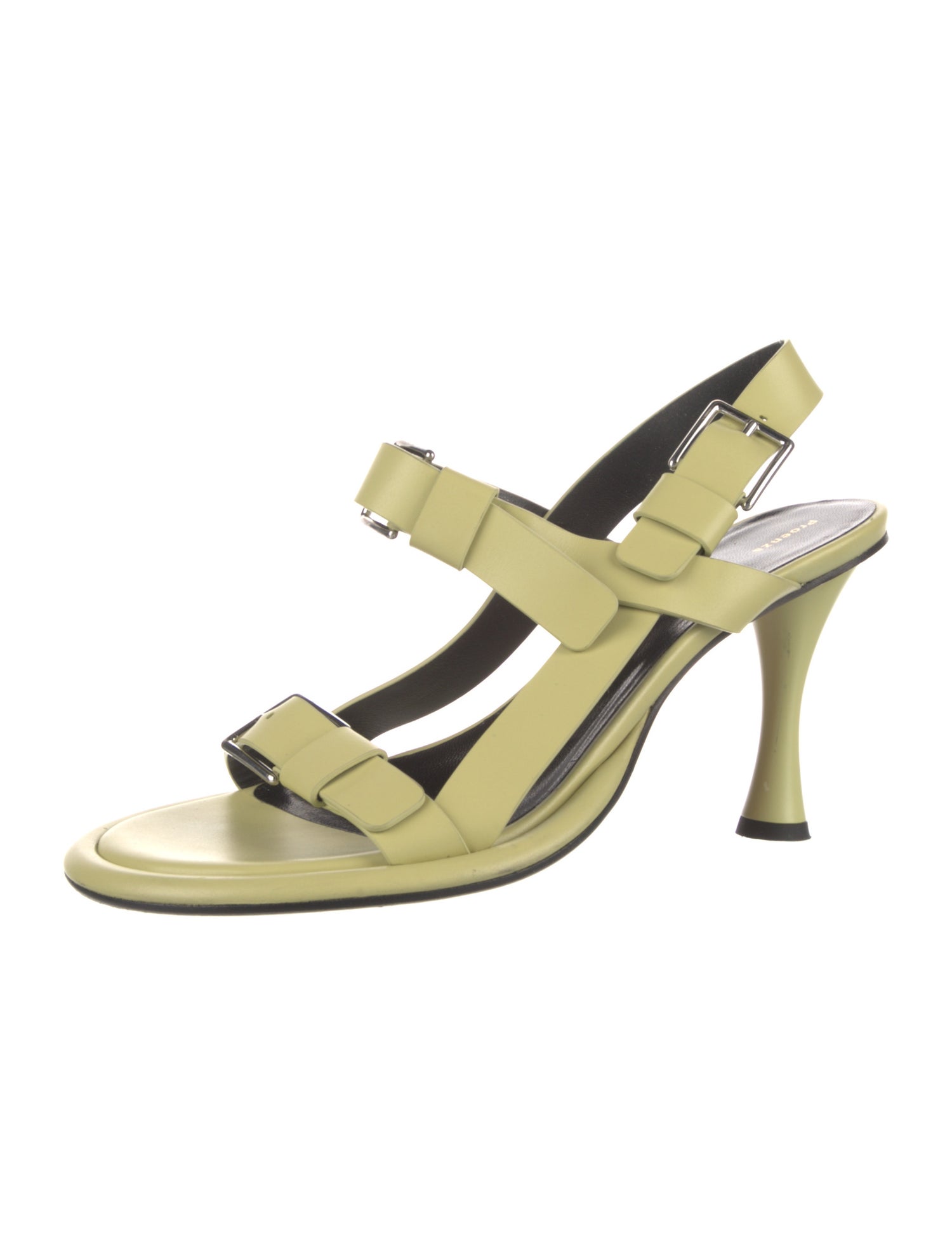 Proenza Schouler Leather Slingback Sandals