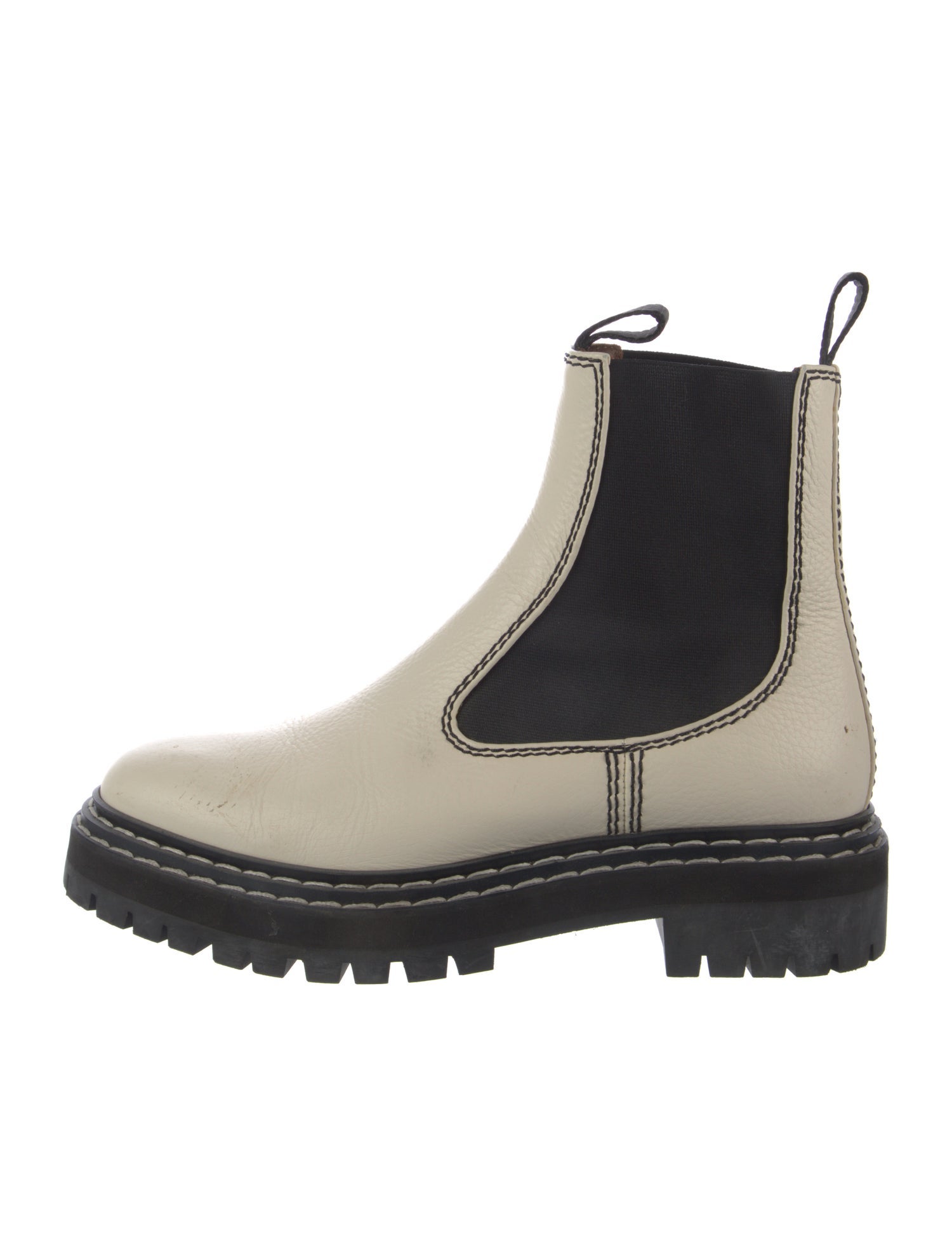 Proenza Schouler Leather Chelsea Boots