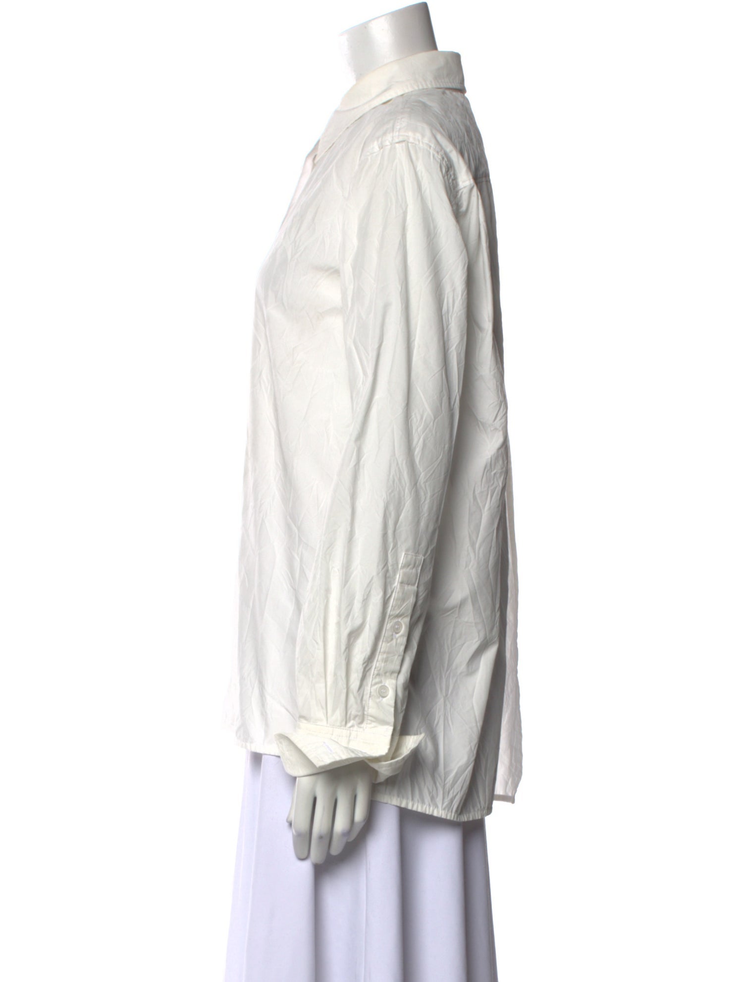 Proenza Schouler Long Sleeve Button-Up Top