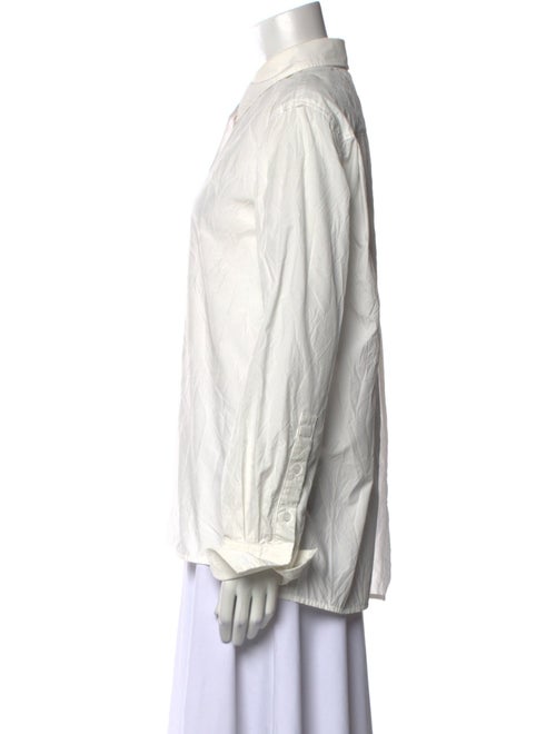 Proenza Schouler Long Sleeve Button-Up Top