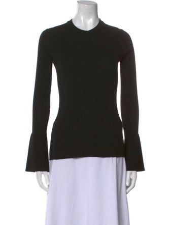 Proenza Schouler Silk Crew Neck Top
