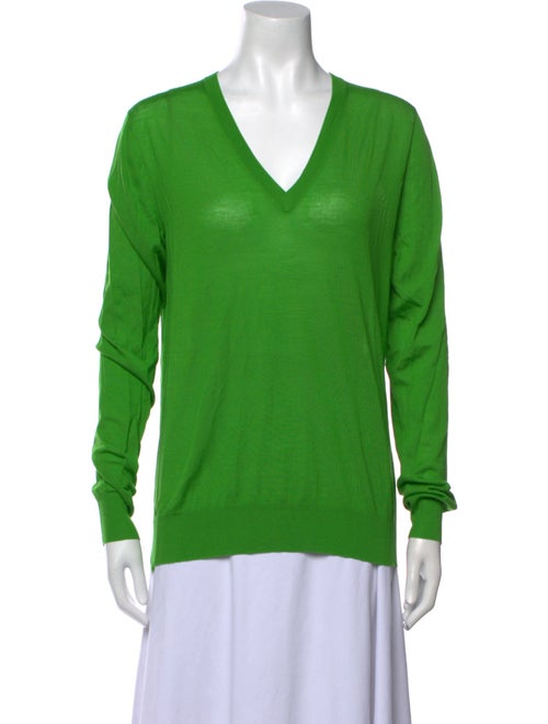 Proenza Schouler Merino Wool V-Neck Sweater