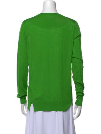 Proenza Schouler Merino Wool V-Neck Sweater