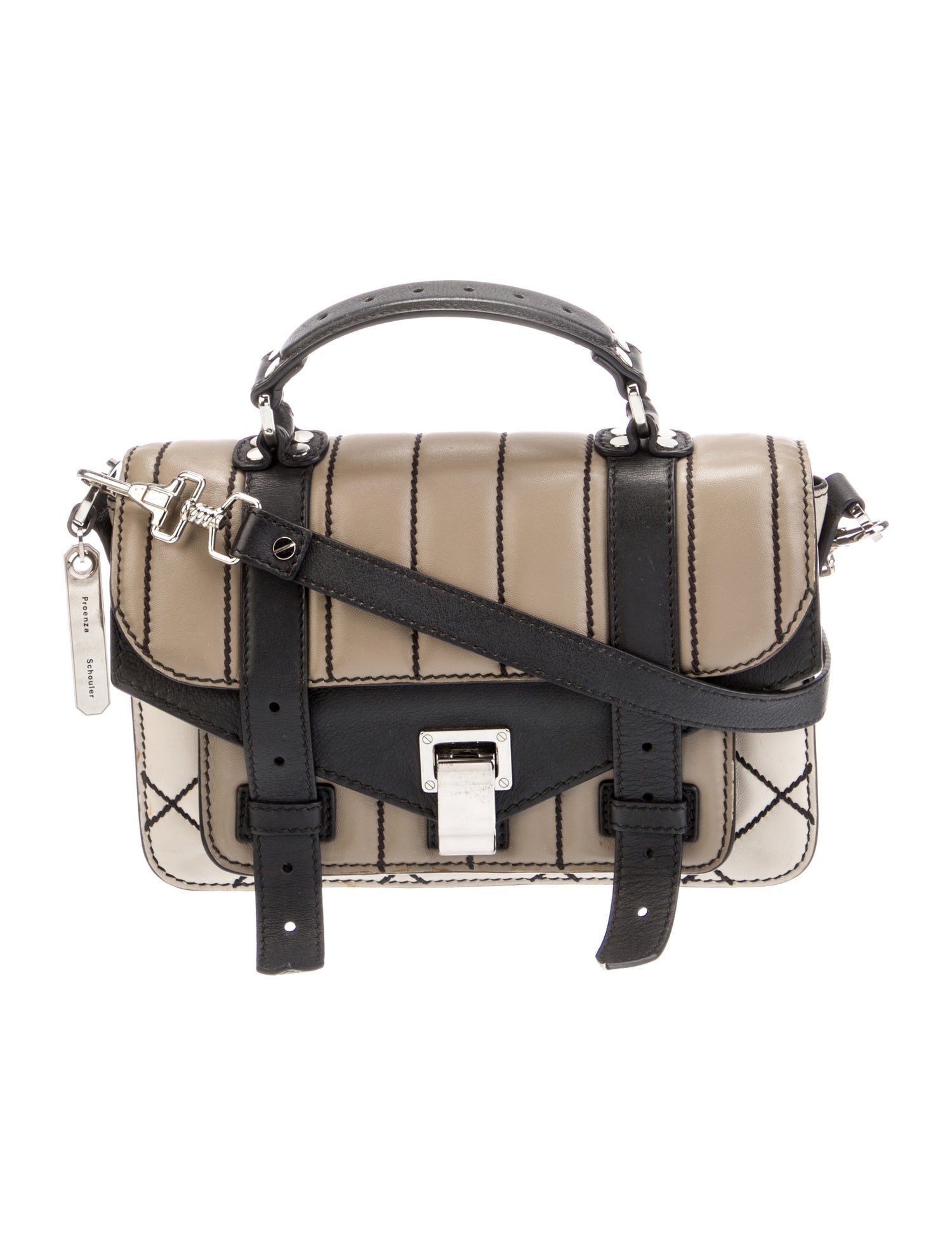 Proenza Schouler Leather Top Handle Bag