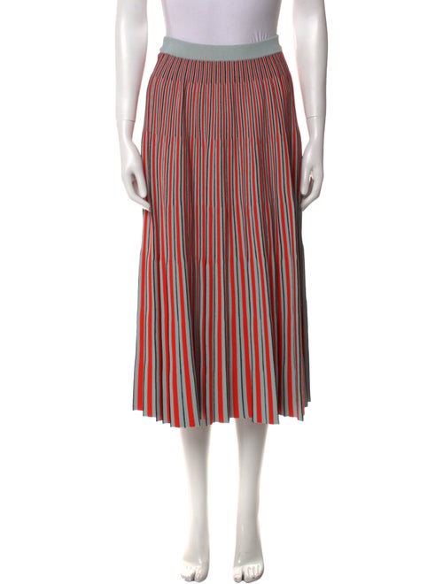 Proenza Schouler Striped Midi Length Skirt