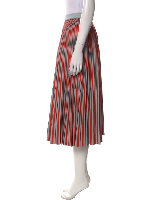 Proenza Schouler Striped Midi Length Skirt