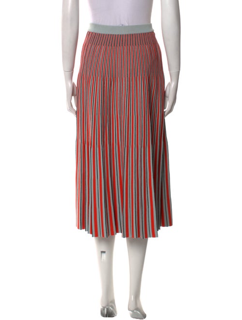 Proenza Schouler Striped Midi Length Skirt
