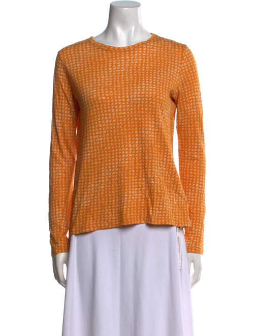Proenza Schouler Printed Crew Neck Top
