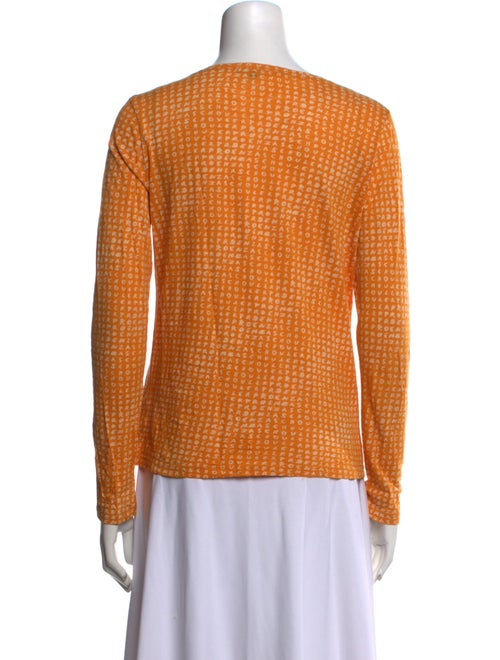 Proenza Schouler Printed Crew Neck Top