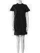 Proenza Schouler Mock Neck Mini Dress