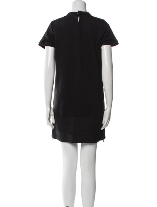 Proenza Schouler Mock Neck Mini Dress