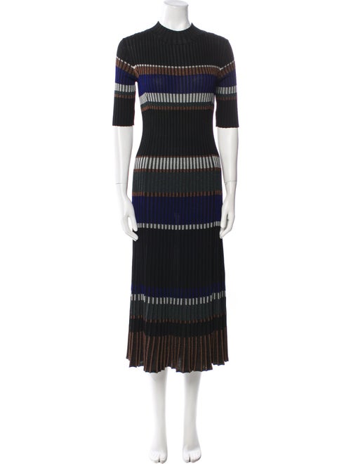 Proenza Schouler Striped Long Dress