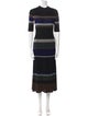 Proenza Schouler Striped Long Dress