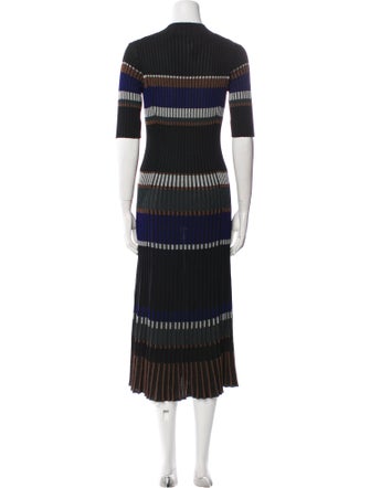 Proenza Schouler Striped Long Dress