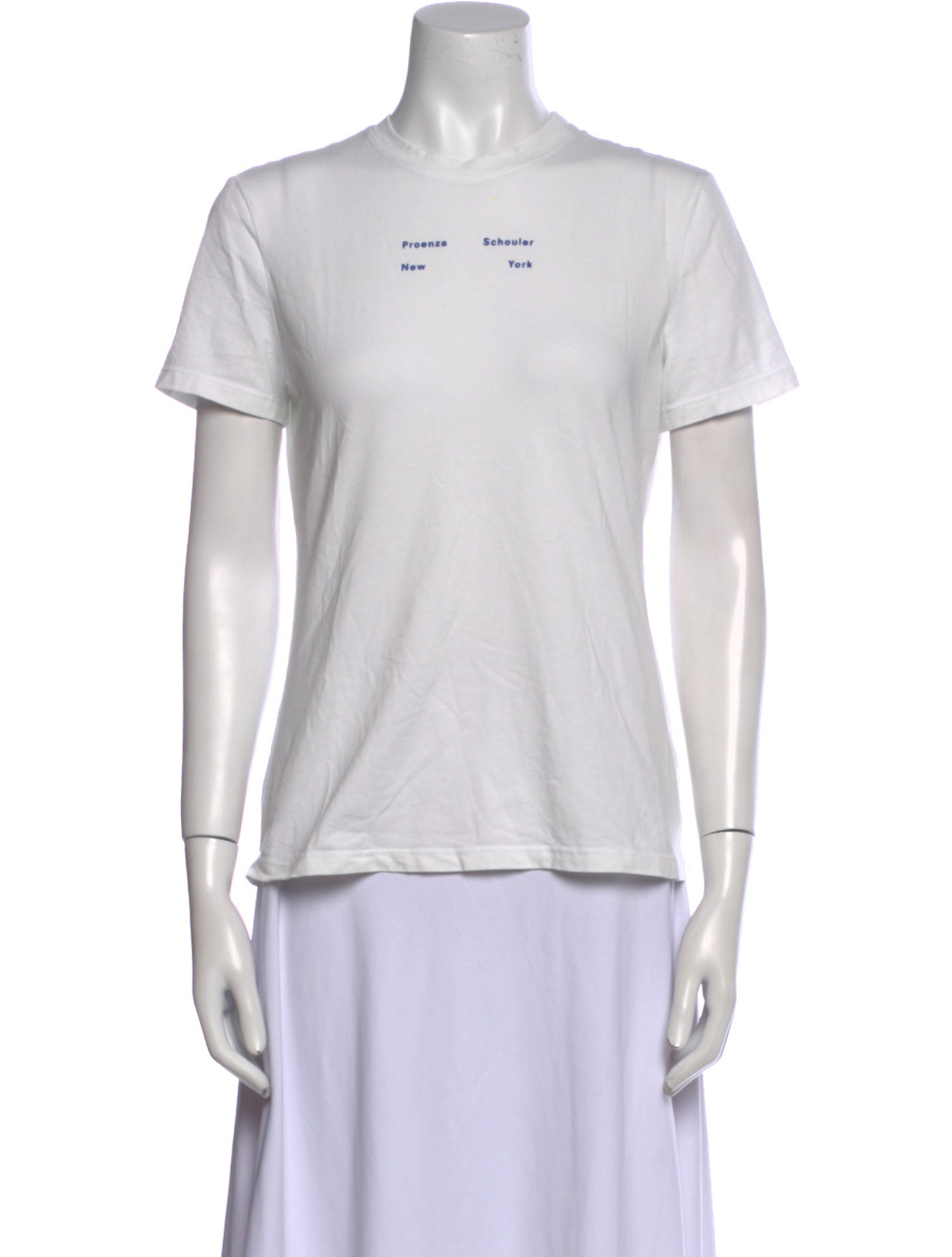 Proenza Schouler Graphic Print Crew Neck T-Shirt