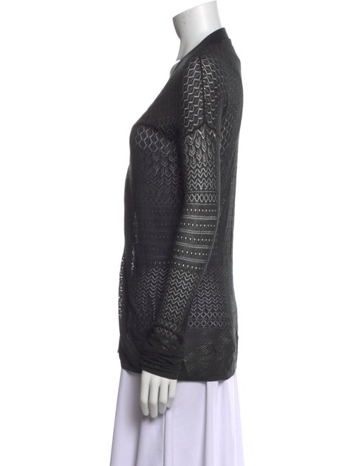 Proenza Schouler Silk V-Neck Top