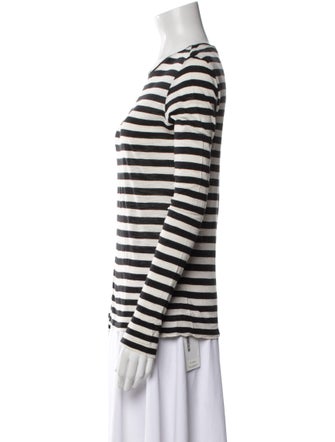 Proenza Schouler Striped Crew Neck T-Shirt
