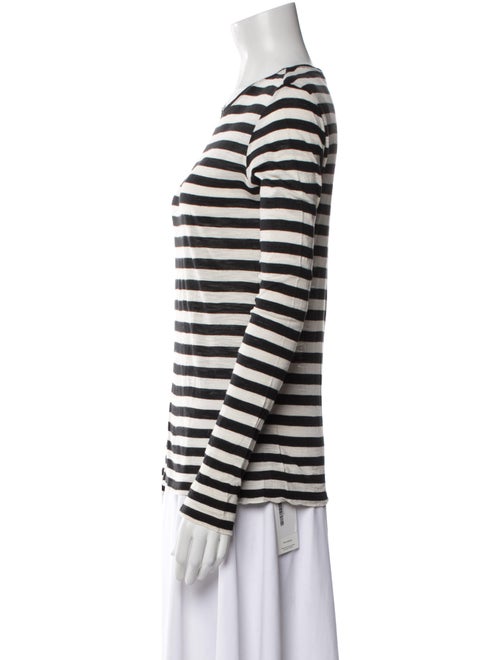 Proenza Schouler Striped Crew Neck T-Shirt