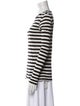 Proenza Schouler Striped Crew Neck T-Shirt