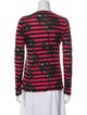 Proenza Schouler Striped Crew Neck Top