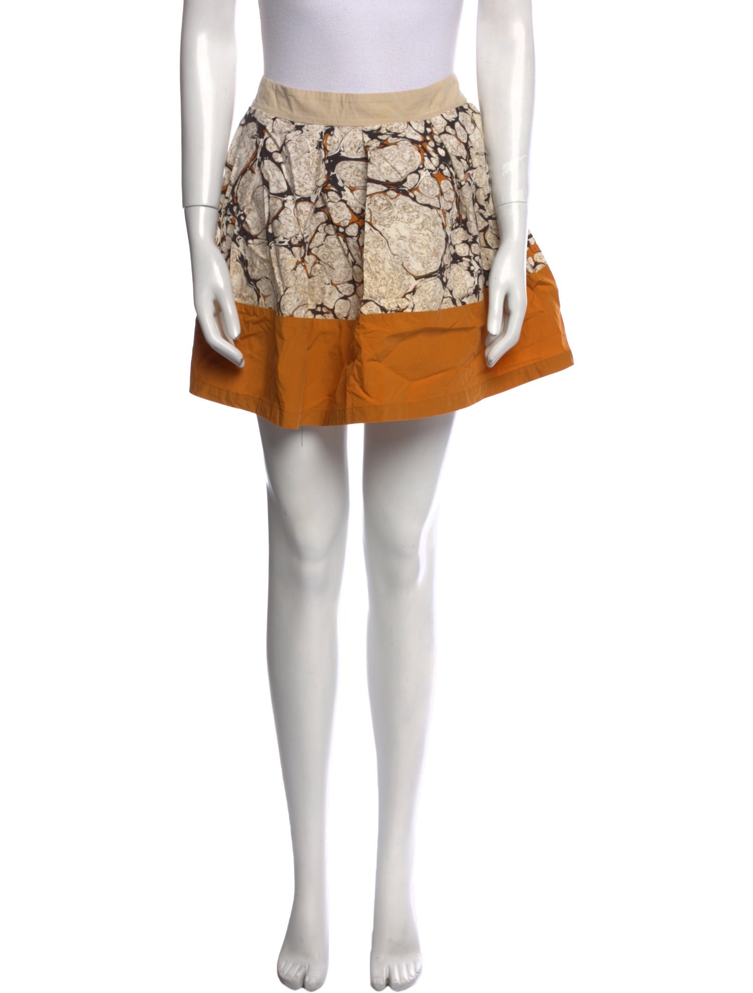 Proenza Schouler Floral Print Mini Skirt