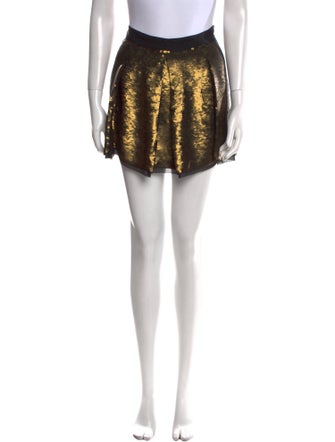 Proenza Schouler Silk Mini Skirt