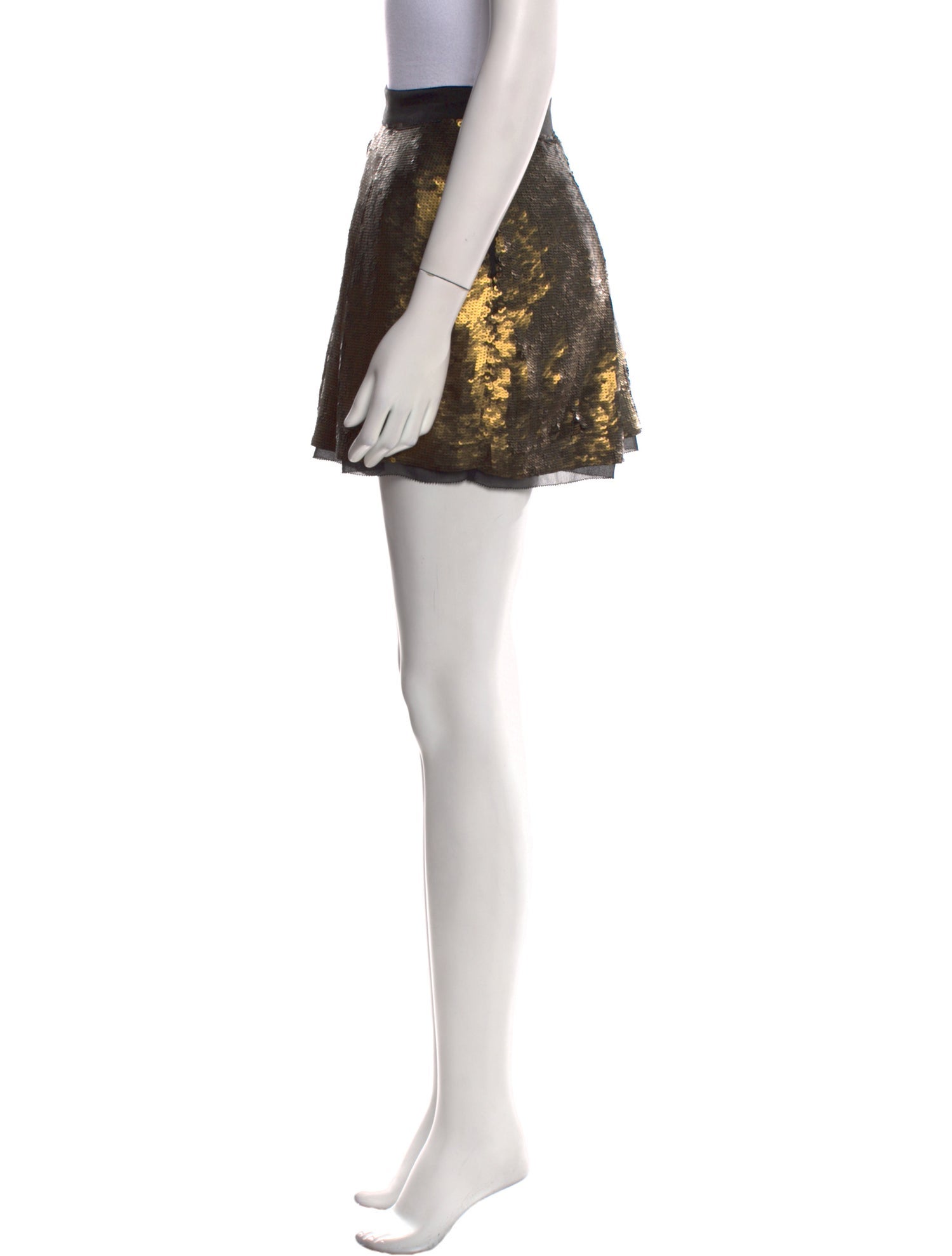 Proenza Schouler Silk Mini Skirt