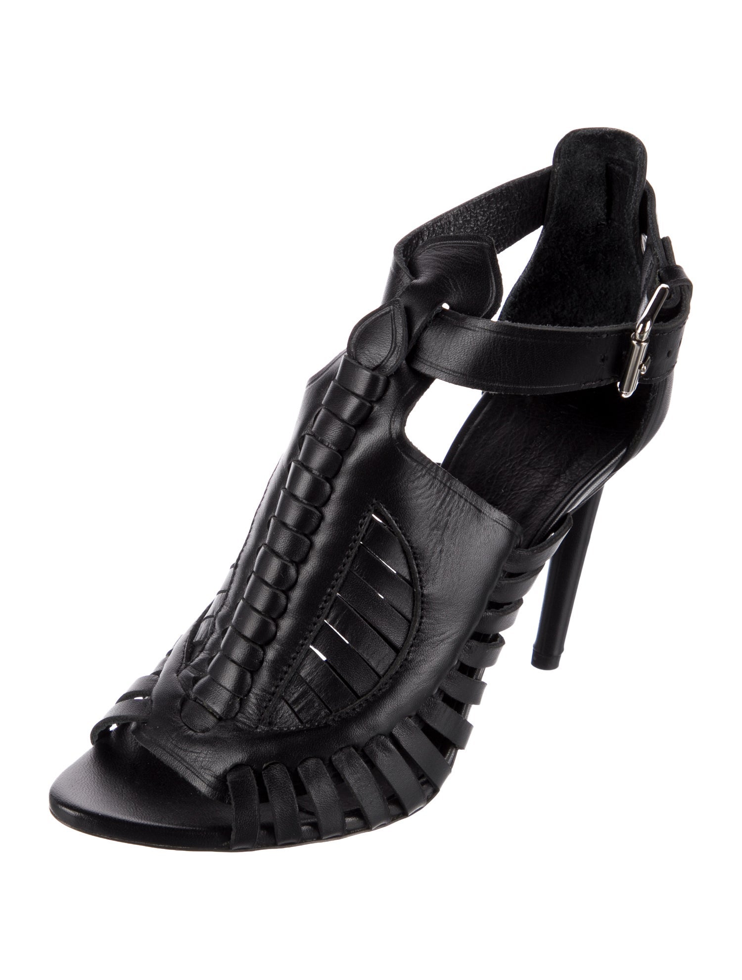 Proenza Schouler Leather T-Strap Pumps