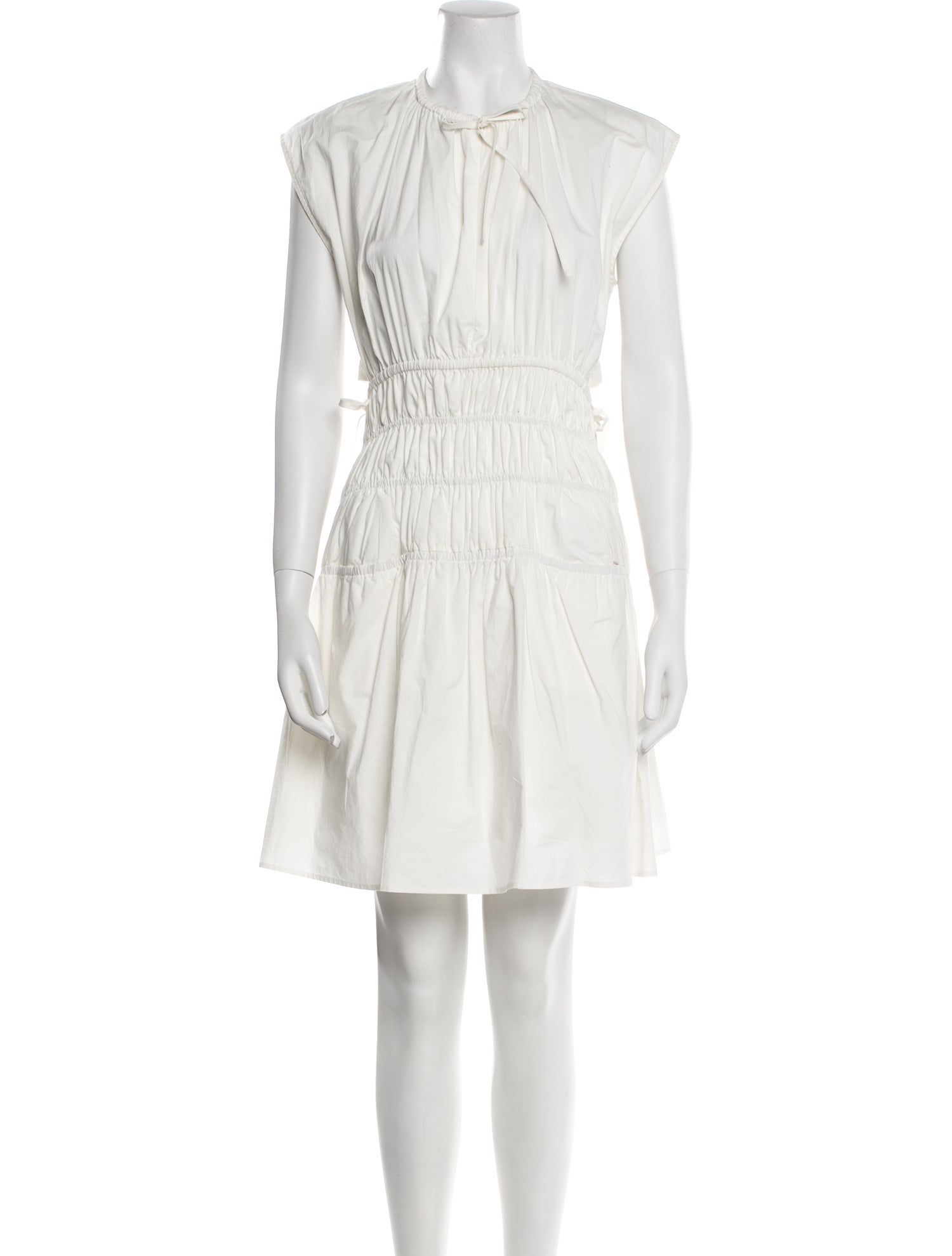 Proenza Schouler Crew Neck Knee-Length Dress