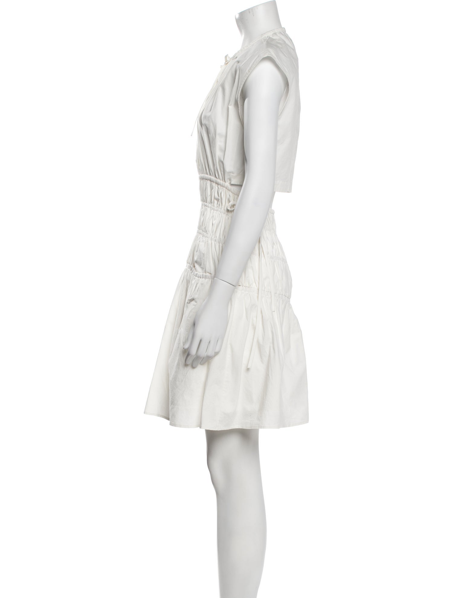 Proenza Schouler Crew Neck Knee-Length Dress