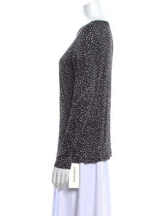 Proenza Schouler Polka Dot Print Crew Neck Sweatshirt