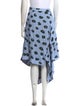 Proenza Schouler Polka Dot Print Midi Length Skirt