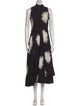 Proenza Schouler Floral Print Long Dress