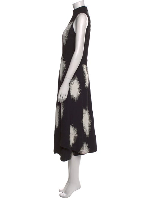 Proenza Schouler Floral Print Long Dress