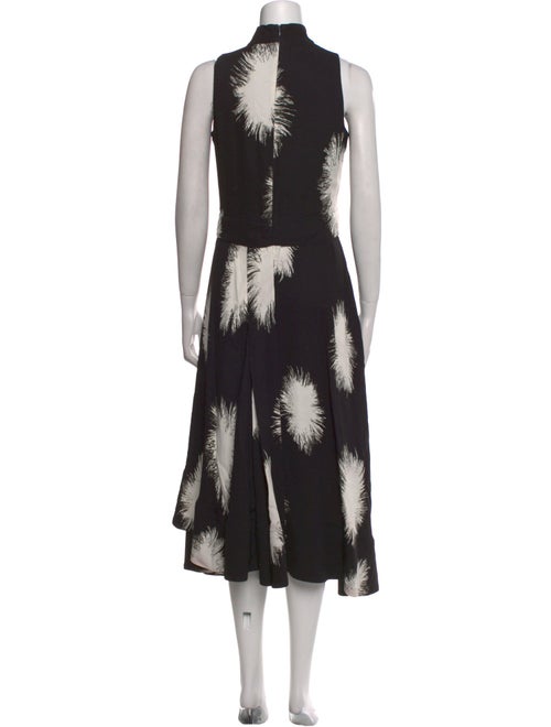 Proenza Schouler Floral Print Long Dress