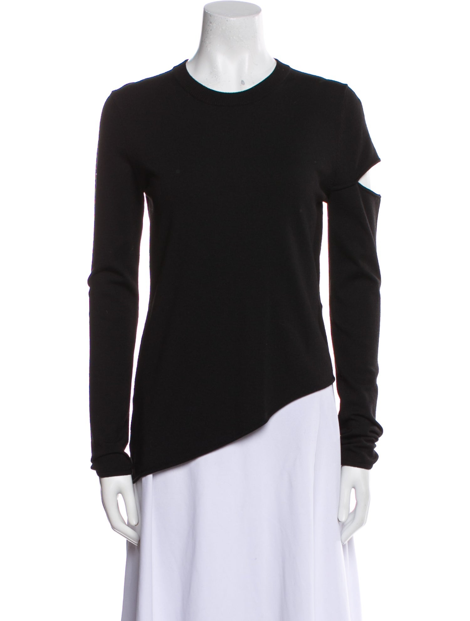 Proenza Schouler Merino Wool Crew Neck Top
