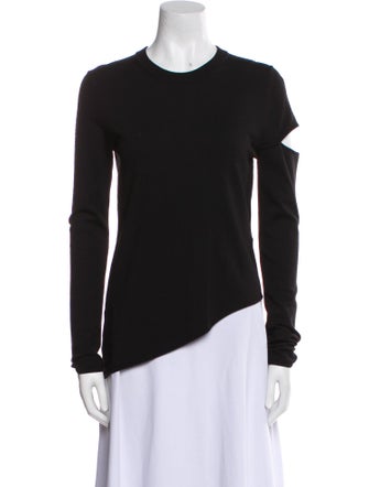 Proenza Schouler Merino Wool Crew Neck Top