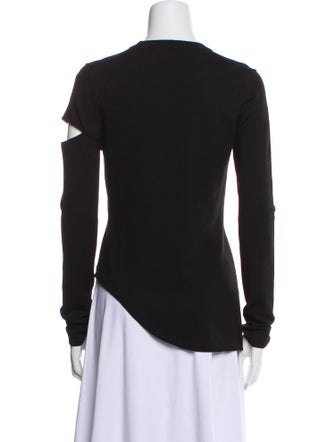 Proenza Schouler Merino Wool Crew Neck Top
