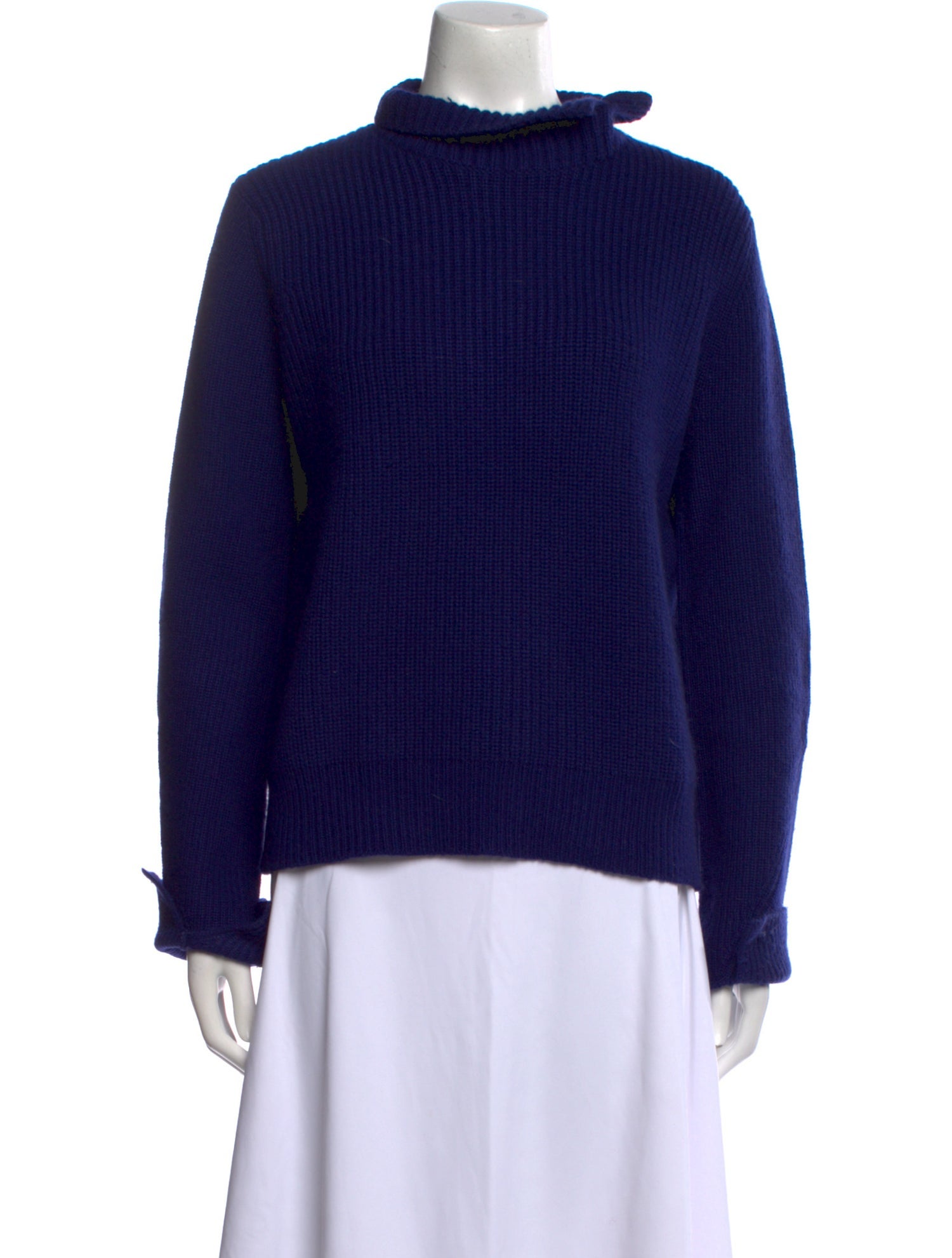 Proenza Schouler Wool Mock Neck Sweater
