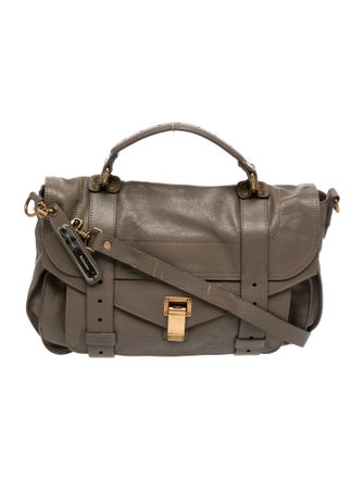 Proenza Schouler Leather Messenger Bag