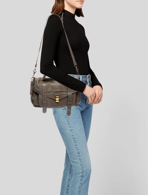 Proenza Schouler Leather Messenger Bag