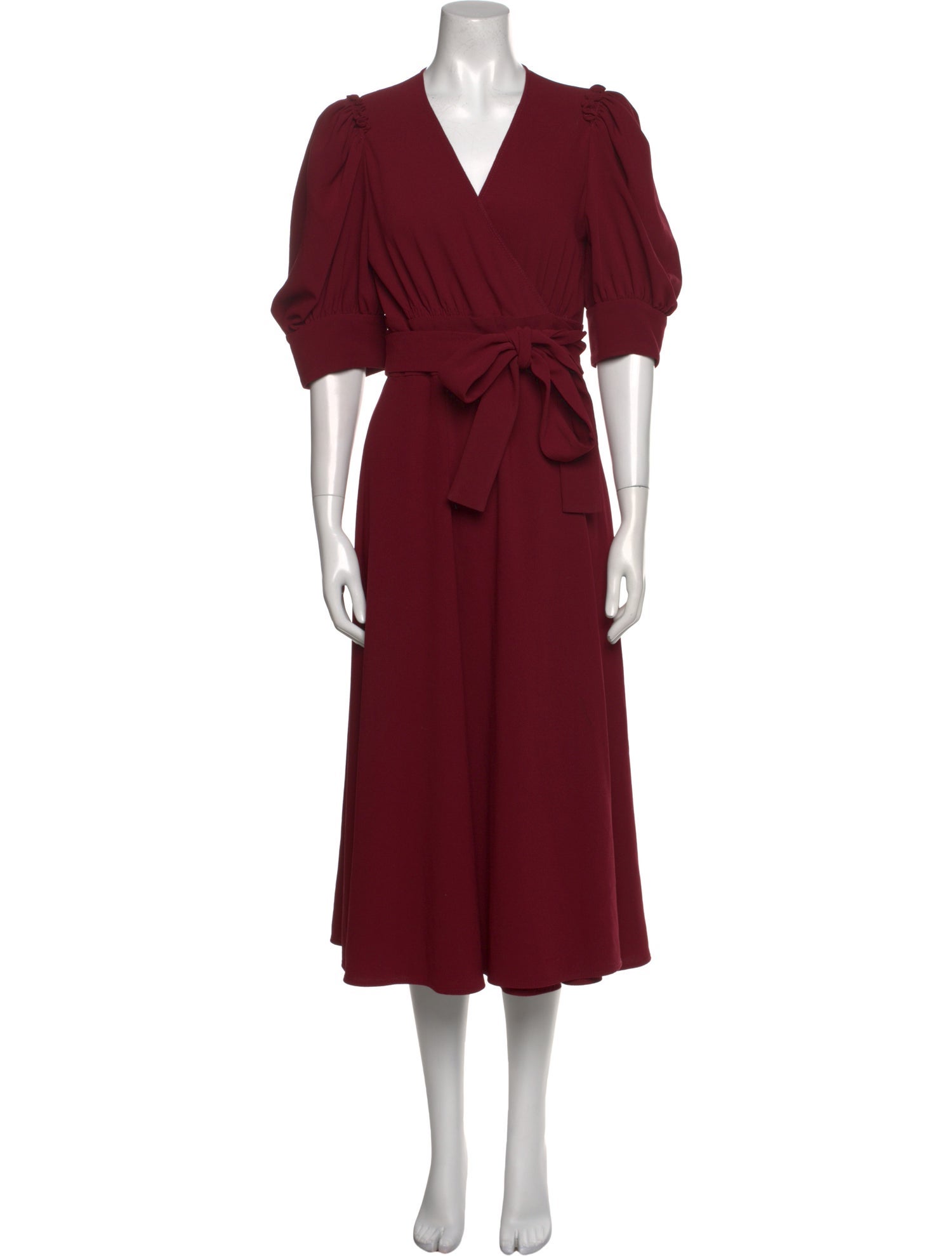 Proenza Schouler V-Neck Long Dress