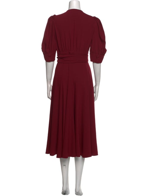 Proenza Schouler V-Neck Long Dress