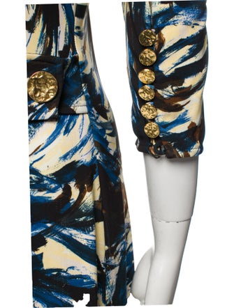 Proenza Schouler Printed Long Dress